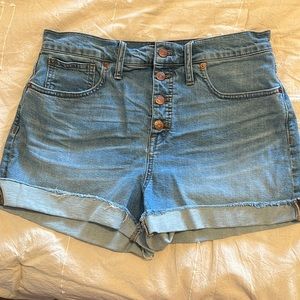 Madewell Button Front Short